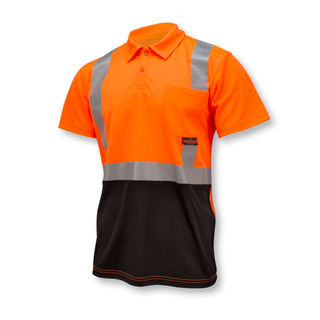 Radians ST12 Class 2 High Visibility Safety Short Sleeve Polo Shirt