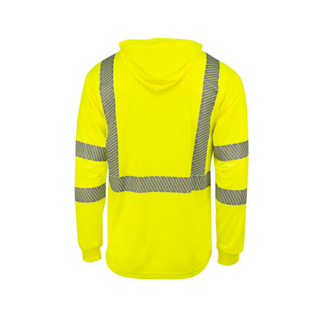 Radians ST61-3 Hooded Type R Class 3 Mesh Long Sleeve T-Shirt