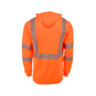 Radians ST61-3 Hooded Type R Class 3 Mesh Long Sleeve T-Shirt
