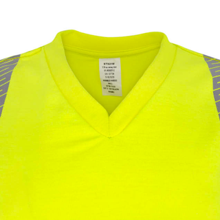 Radians ST921W Women's Type R Class 3 Segmented Reflective Long Sleeve FR T-shirt - Hi-Vis Green