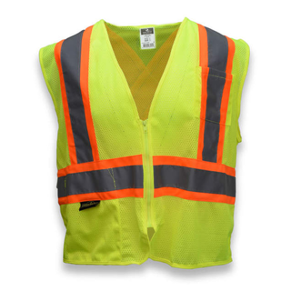 Radians SV22X Economy Mesh X-Back Type R Class 2 Safety Vest with Two-Tone Trim