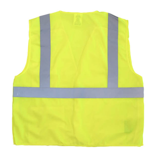 Radians SV4 Economy Type R Class 2 Breakaway Solid Safety Vest - Green