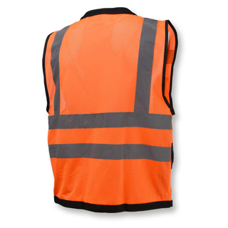 Radians SV59Z Type R Class 2 Heavy Duty Mesh/Solid Surveyor Safety Vest