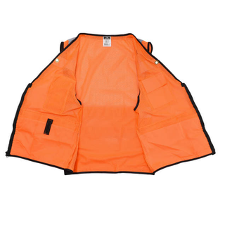 Radians SV59Z Type R Class 2 Heavy Duty Mesh/Solid Surveyor Safety Vest
