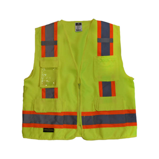Radians SV62 Type R Class 2 Surveyor Heavy Duty Solid Twill Safety Vest
