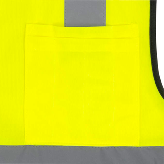 Radians SV7E Economy Type R Class 2 Solid Surveyor Safety Vest - Hi-Vis Green