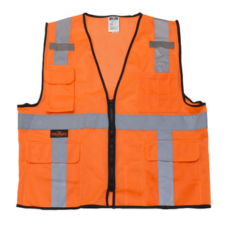 Radians SV7E Economy Type R Class 2 Mesh Surveyor Safety Vest