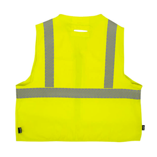 Radians SV99A 5.7 oz Class 2 DH Air Vest with Segmented Reflective Tape - Hi-Vis Green
