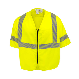 Radians 5.7 oz Class 3 DH Air Vest with Segmented Reflective Tape - Hi-Vis Green