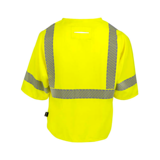 Radians 5.7 oz Class 3 DH Air Vest with Segmented Reflective Tape - Hi-Vis Green