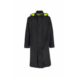 Neese 4703RCH3M Safe Officer Series Reversible Raincoat with Reflective Tape - Hi-Vis Lime/Black