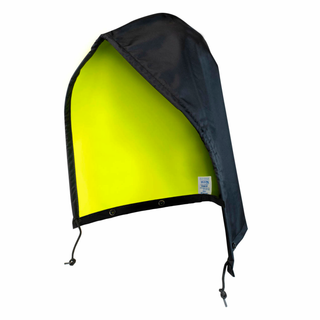 Neese UN476-60-LBK-U 475RHO Duty Reversible Hood - Hi-Vis Lime / Black - Size U