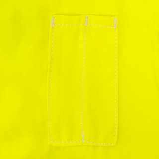 Neese VDH5VSH3 5.7 oz Vented Type R Class 3 Segmented Tape DH Air Workshirt - Fluorescent Yellow