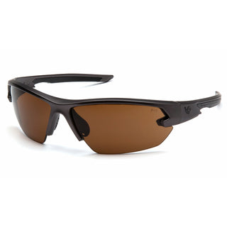 Pyramex VGSGM1418T Bronze Anti-Fog Lens with Gun Metal Frame