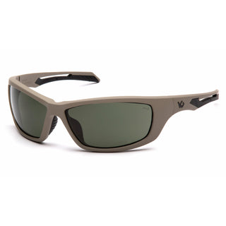Pyramex VGST1322T Forest Gray Anti-Fog Lens with Tan Frame
