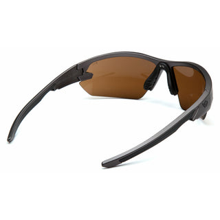 Pyramex VGSGM1418T Bronze Anti-Fog Lens with Gun Metal Frame