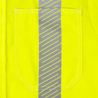 Neese VTS5VSH3 Tecasafe® One 5.7 oz Class 3 Vented FR Shirt - Fluorescent Yellow
