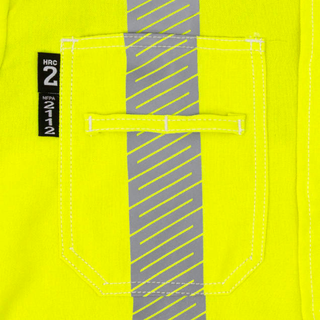 Neese VTS5VSH3 Tecasafe® One 5.7 oz Class 3 Vented FR Shirt - Fluorescent Yellow