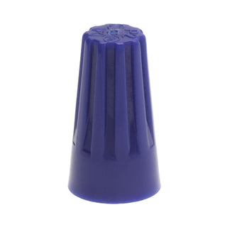 NSI WC-B-C Standard Blue Wire Connector with Quick-Grip Spring, 100 Carton