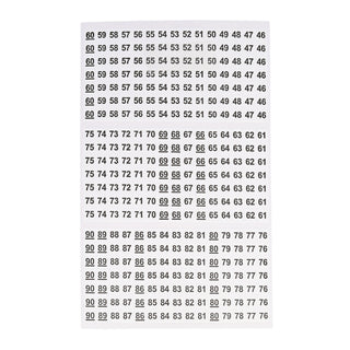 NSI WMB-15 Wire Marker Book 46-90