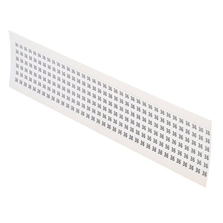 NSI WMC-36 Wire Marker Cards (#36)