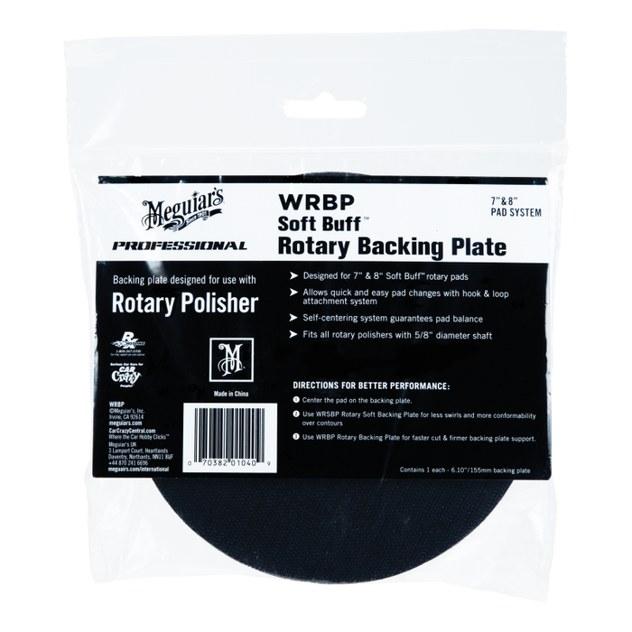 Meguiar's WRBP Soft Buff Rotary Backing Plate