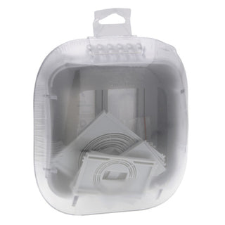 NSI XD210C TORK Turtle Extra-Duty In-Use Weatherproof Outlet Cover, Dual Gang 2.75 Inch