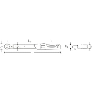 Stahlwille 96503110 730NR Service MANOSKOP Torque Wrench