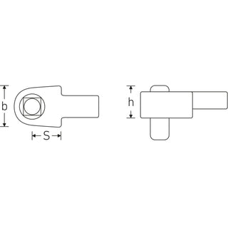Stahlwille 58243005 734K Calibrating 3/8" square drive insert tool
