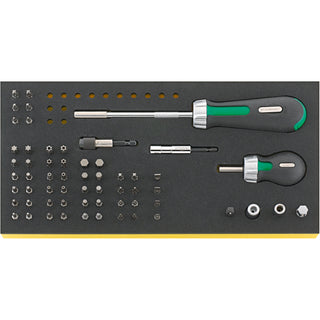 Stahlwille 96838773 TCS 4008/8/52 1/4" Drive TCS, 60 Pcs
