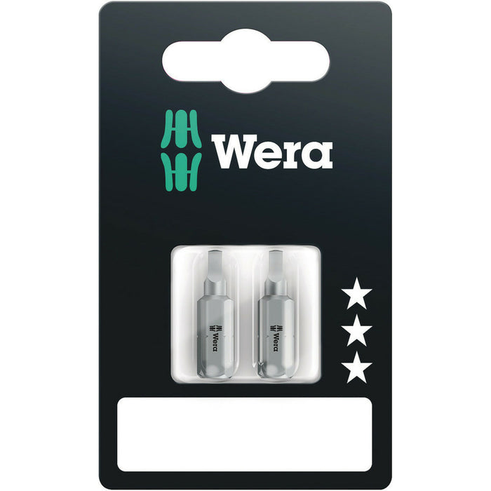 Wera 868/1 Z SB Square-Plus bits, # 2 x 25 mm, 2 pieces