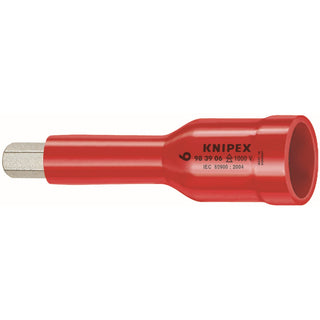 Knipex 98 39 08 3/8" Drive 8 mm Hex Socket-1000V Insulated