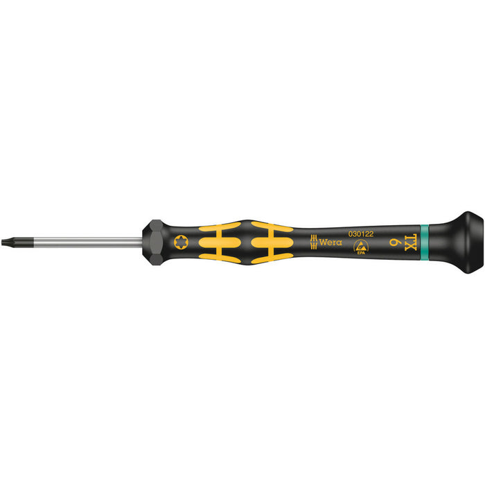 Wera 1567 TORX® ESD Kraftform Micro screwdriver for TORX® screws, TX 3 x 40 mm