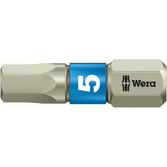 Wera 3840/1 TS bits, stainless, 1.5 x 25 mm