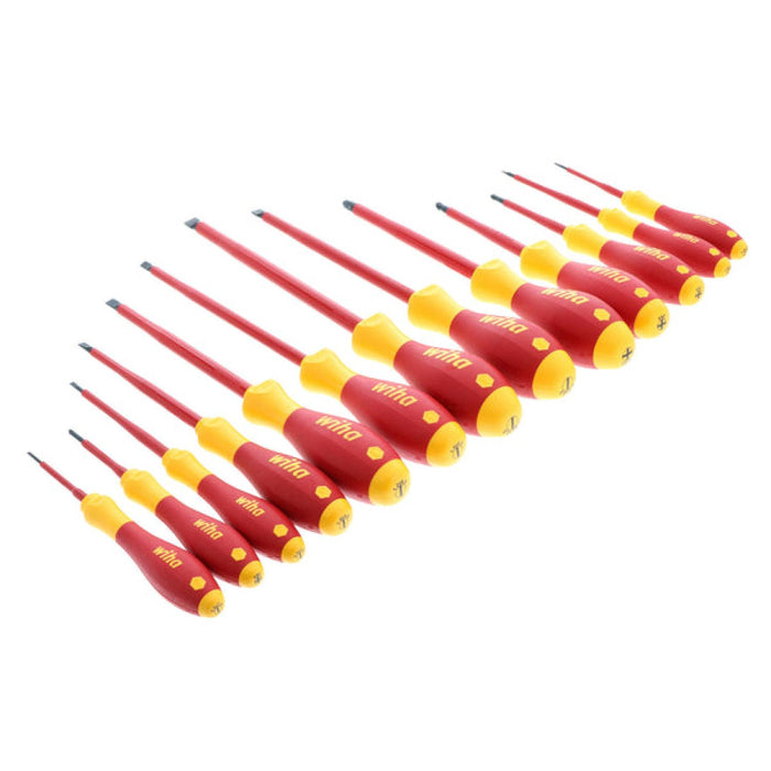 Wiha 32094 13 Piece Insulated Slotted and Phillips Screwdriver Set