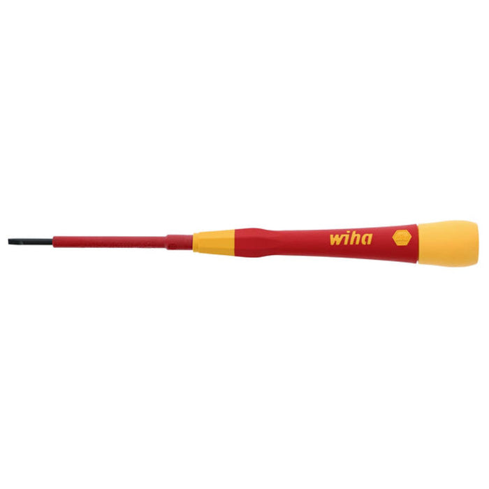 Wiha 32002 2.5 x 60mm Insulated Precision Slotted Screwdriver