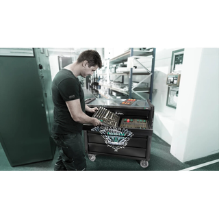 Wera 9801 TOOL REBEL ROLLER CABINET STAINLESS XXL, EMPTY, 1133 X 588 X 1020 MM