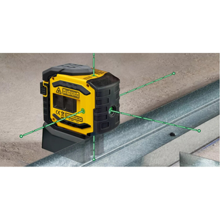 Stabila 03165 LA-5P G self-leveling, 5-Point/Dot GREENBEAM Laser