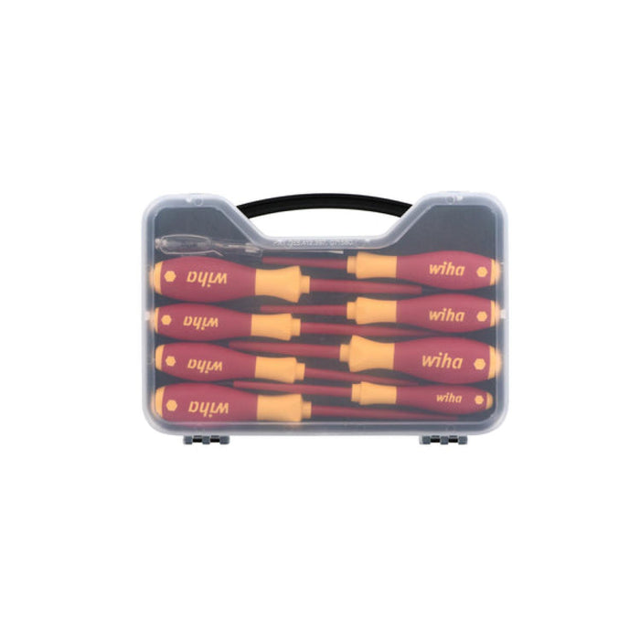 Wiha 320899 Piece Insulated SoftFinish Screwdriver and Voltage Detector Set
