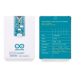 Velleman ARD-ABX00033  Arduino Nano Every With Headers