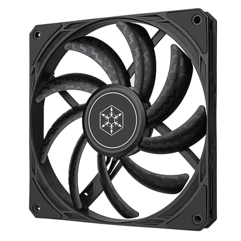 SilverStone AS140B Air Slimmer Enhanced 140mm Slim Fan With Full-Range ...