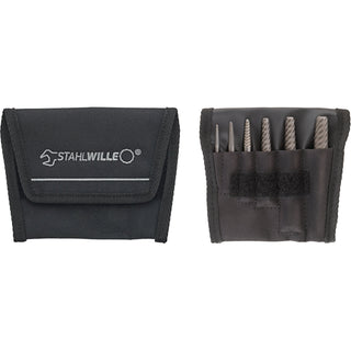 Stahlwille 96710101 900/6T Screw Extractor Set