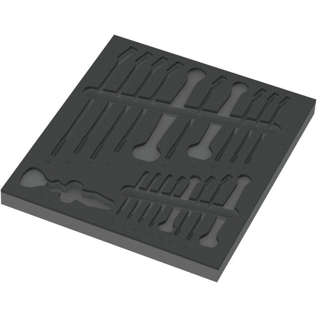 Wera 9831 Foam insert 6003 Joker Set 1, empty, 344 x 30 x 392 mm – EIO.com