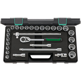 Stahlwille 96031407 1/2" Bi-Hex Socket Set - 28 Pieces