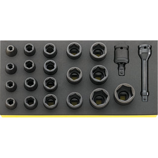 Stahlwille 96838791 TCS 50IMP/19/2 Impact tools in TCS inlay