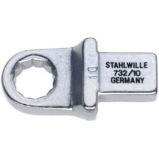 Stahlwille 58221010 732/10 Ring insert tool 10 mm, 9x12 mm