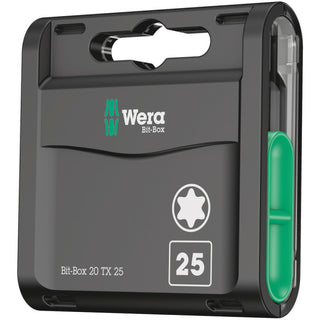 Wera Bit-Box 20 TX, TX 25 x 25 mm, 20 pieces