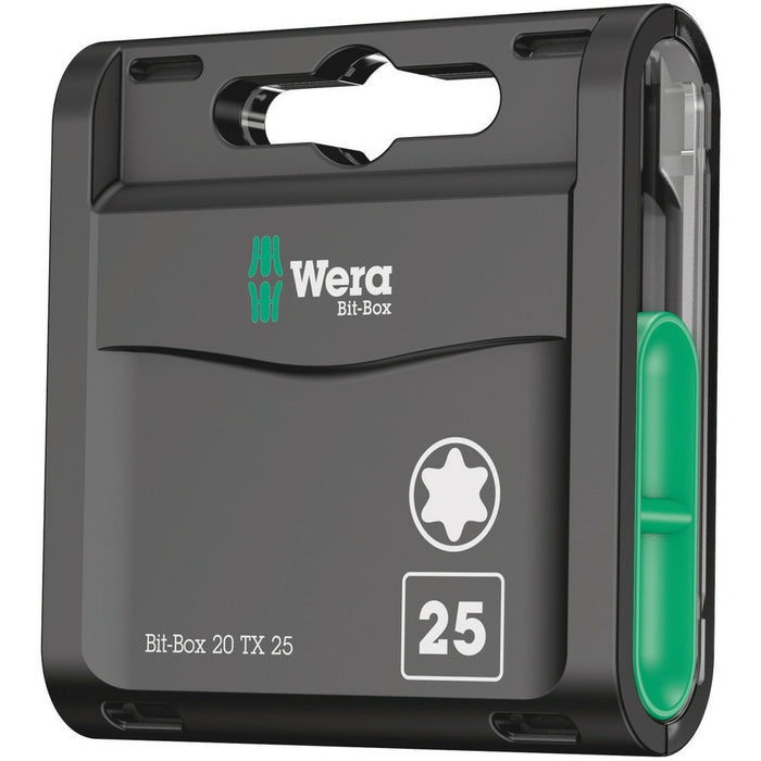 Wera Bit-Box 20 TX, TX 25 x 25 mm, 20 pieces