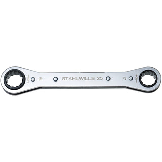 Stahlwille 41131618 25 Ratchet ring Spanner, 16 x 18 mm