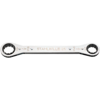 Stahlwille 41572022 25aSP Spline drive ratchet ring Spanner, 20 x 22 Spline size